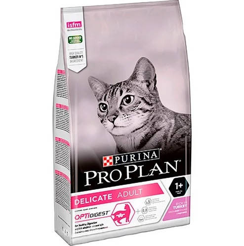 

Сухой корм Purina ProPlan Delicate с индейкой, 10 кг