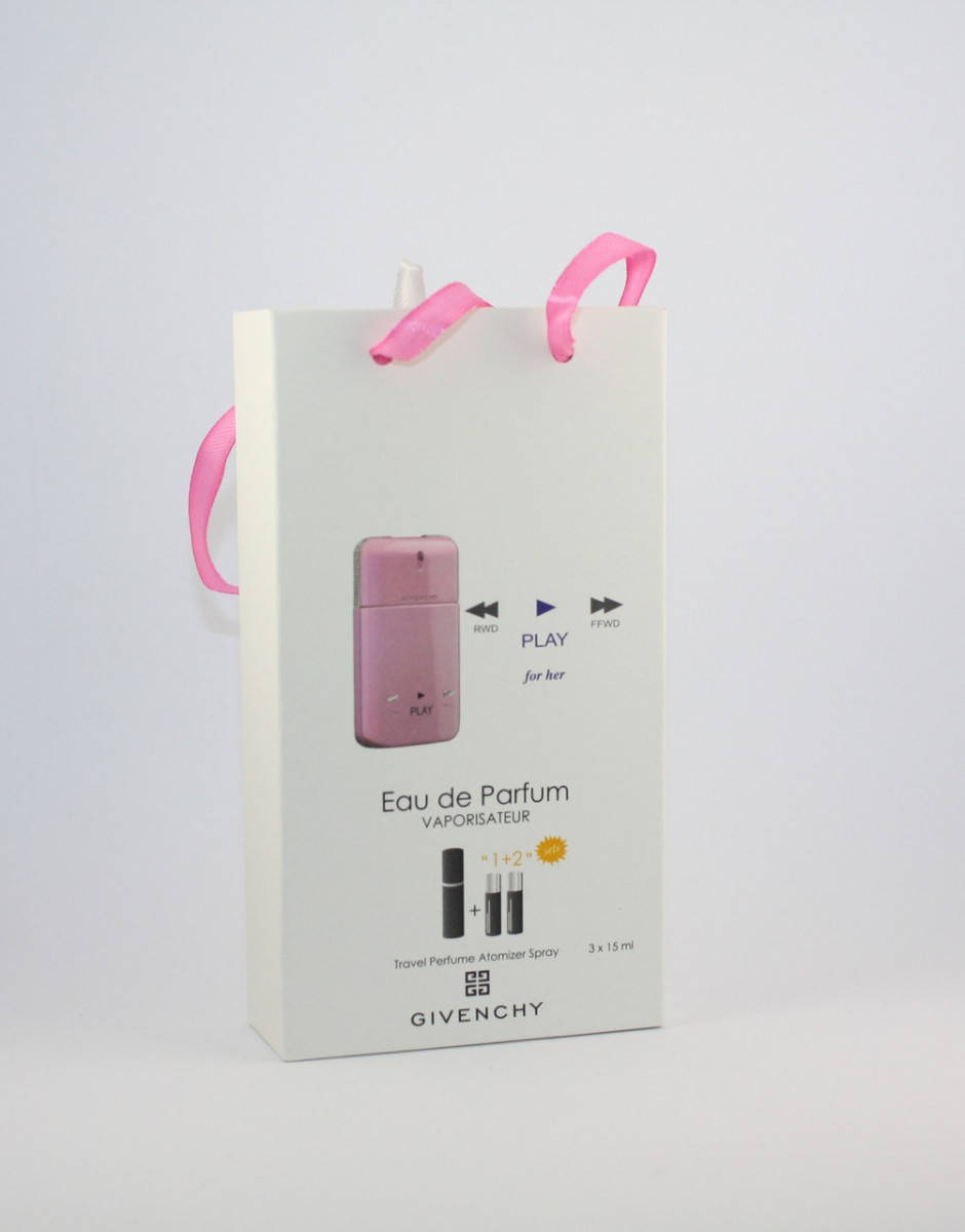 

Gvenchy Play For Her edp 3x15ml - Trio Bag