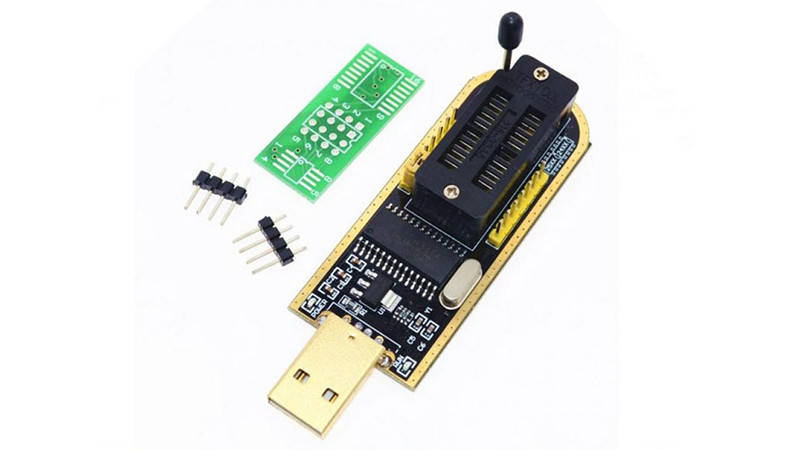 

Программатор CH341A premium USB-UART конвертер I2C/SPI (12597)