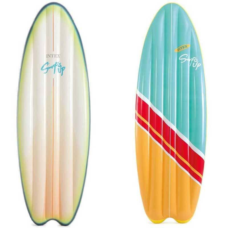 

Матрас пляжный надувной для плавания детский "Сёрфинг" размером 178х69см Intex