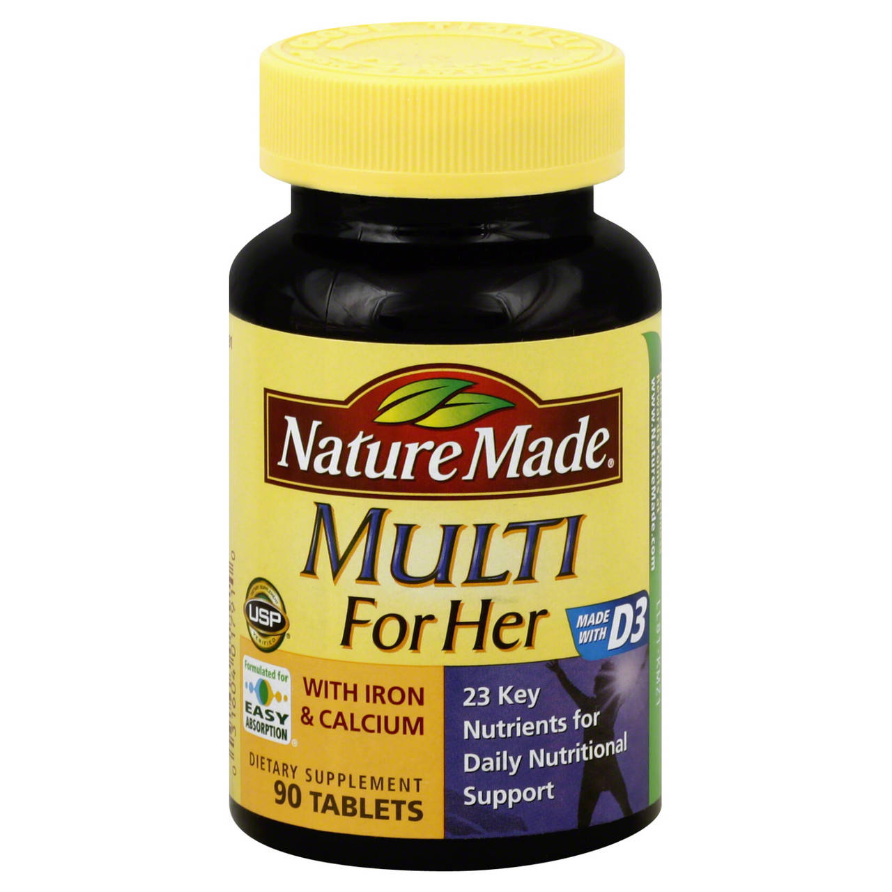 

Nature Made multi for her мульти витамины для женщин 90 таб на 90 дней