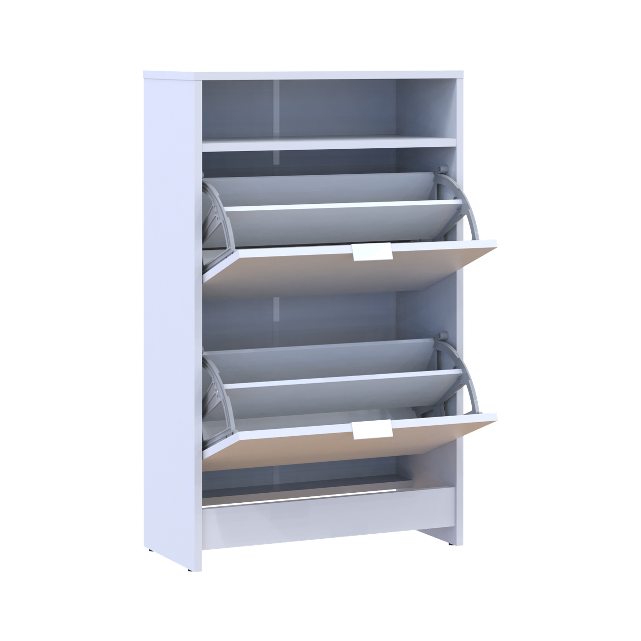 Тумба для взуття Doros Дафіна Білий ДСП 60х27х197,5 (41004274) 4