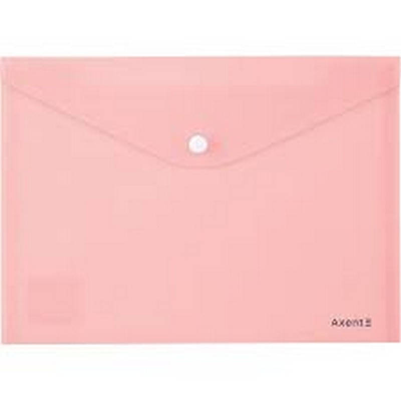 

Папка на кнопці А5 Pastelini, рожева Axent, Розовый