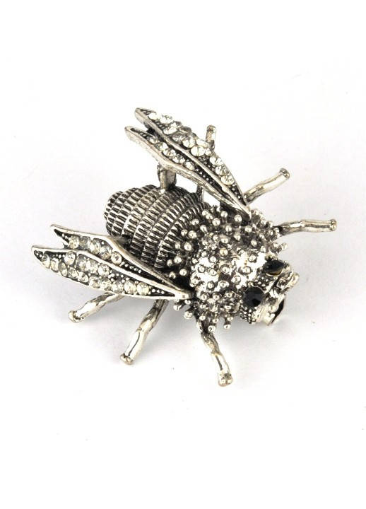 

БР3800-4 Брошь муха 3х3см