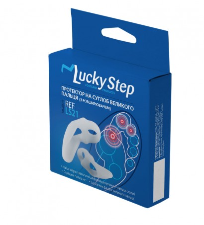 

Протектор на сустав большого пальца (с расширителем) - Алком Lucky Step LS21
