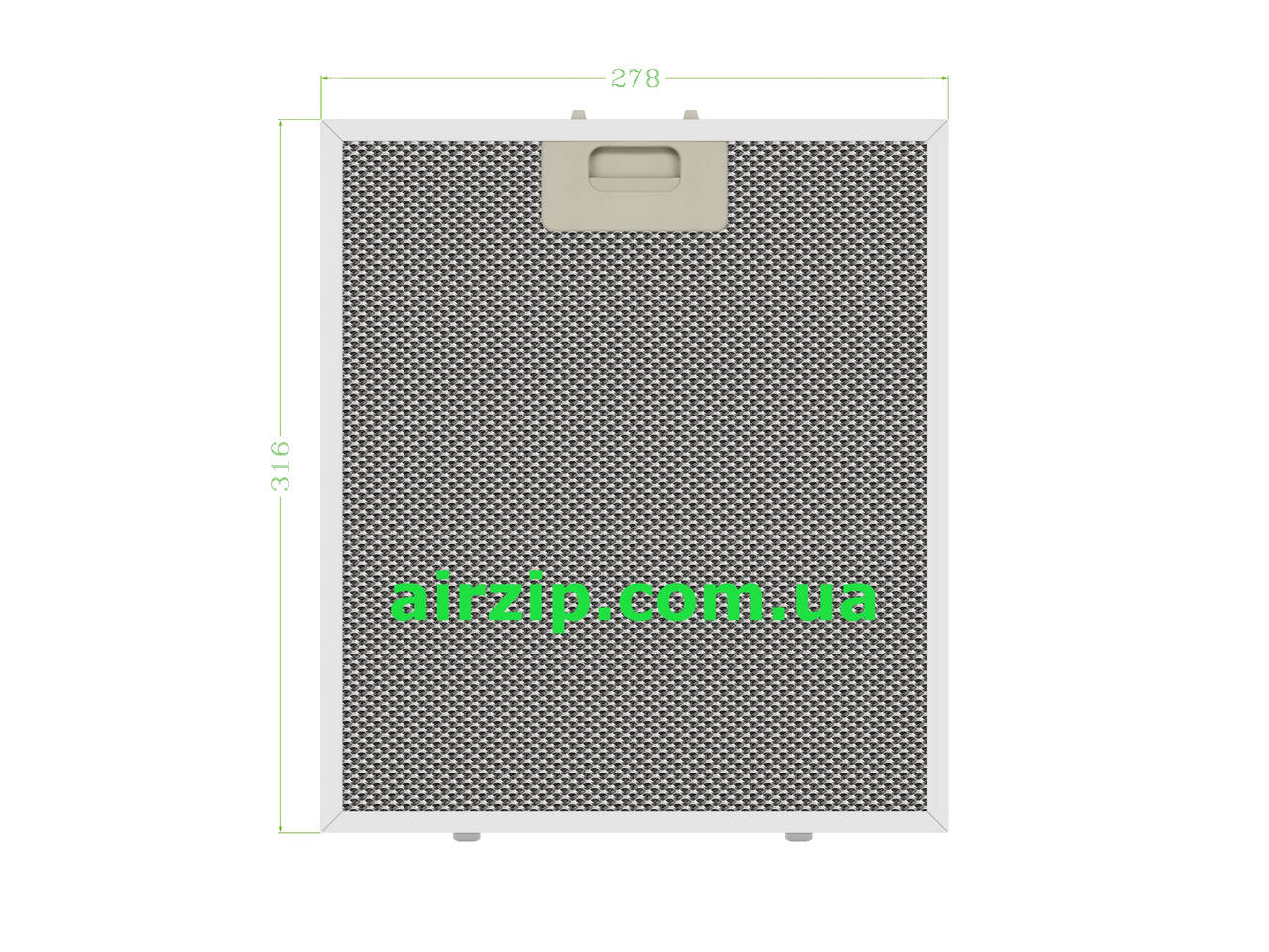 

Фильтр жировой для вытяжки 278 x 316 mm