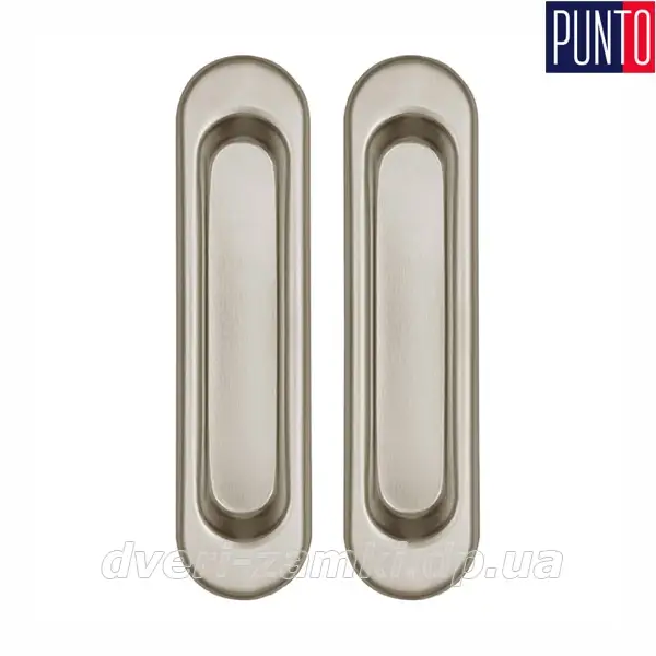 

Ручки Punto для раздвижных дверей Soft LINE SL-010 SN матовый никель
