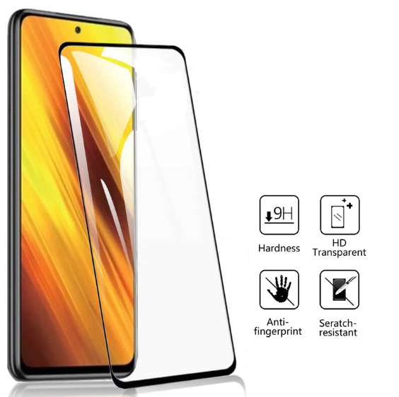 

Защитное стекло для Xiaomi Mi 10T Lite черный