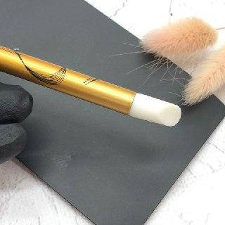 

Кисть силиконовая для лепки, золотистая