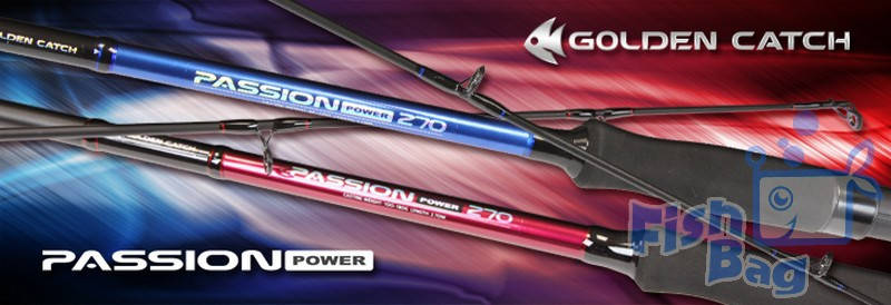 

Вудилище GC Passion Power 2.70м 40-125г, Золотистый