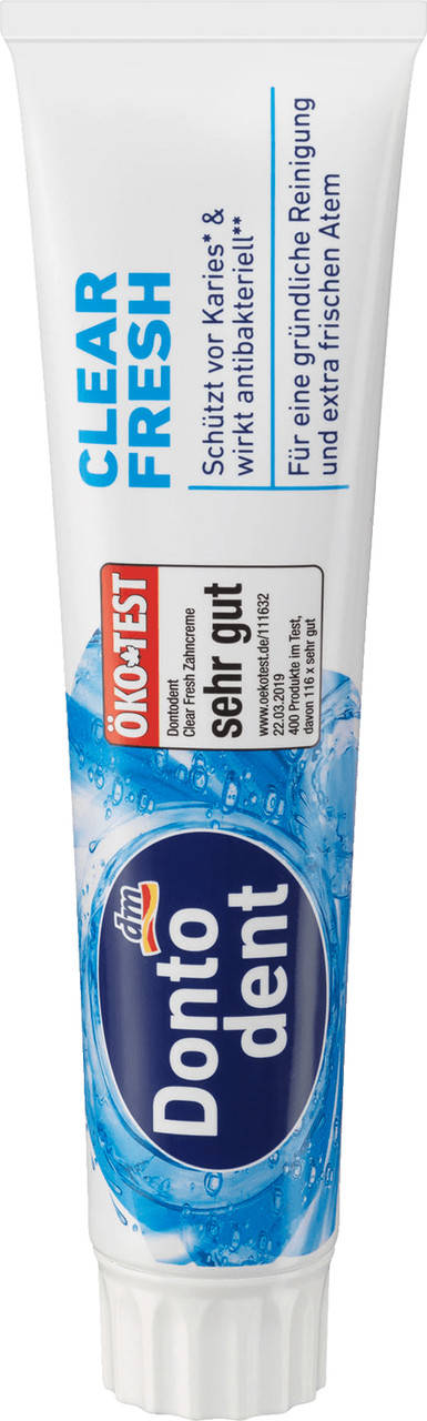 

Зубная паста Donto Dent Clear Fresh освежающая 125мл