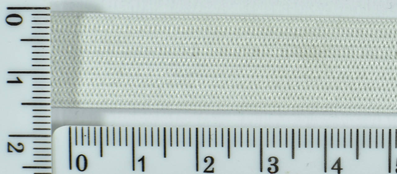 

Резинка плотная для одежды шир 1,5см бел уп=40м