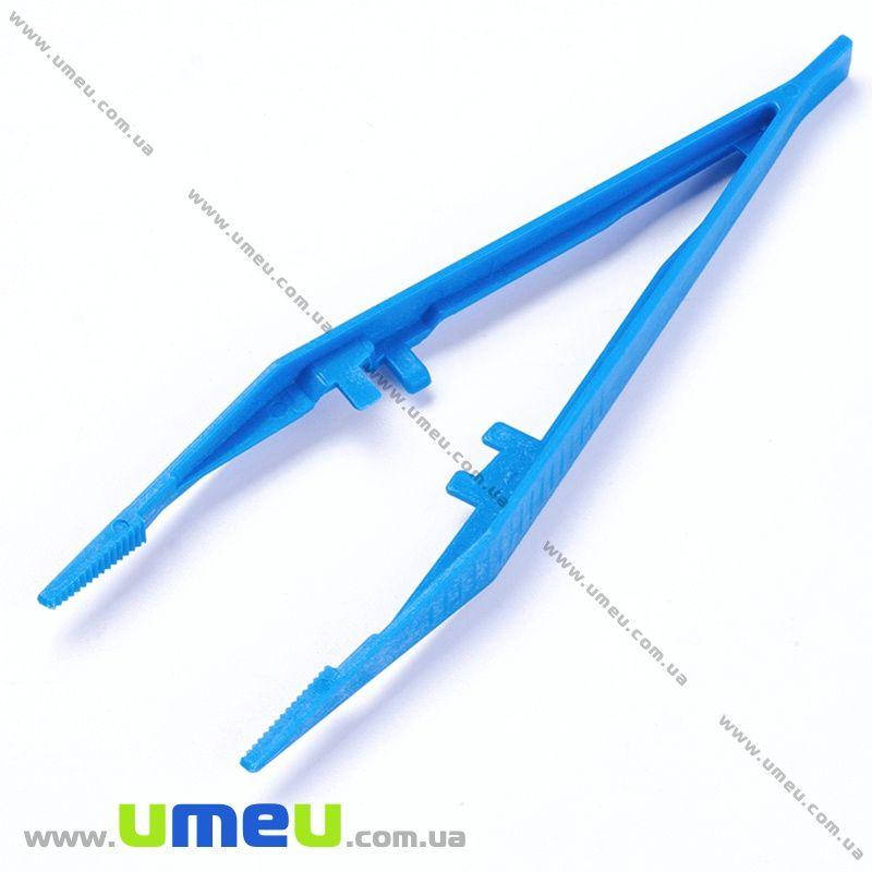 

Пинцет бижутерный пластиковый, 13 cм, Синий, 1 шт (INS-037138)