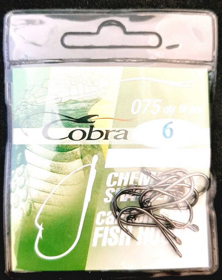 

Крючки для рыбалки Кобра weedless, №6, 10шт.
