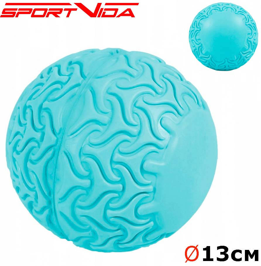 

Массажный мяч SportVida Massage Ball 13 см SV-HK0234 Sky Blue мяч для массажа