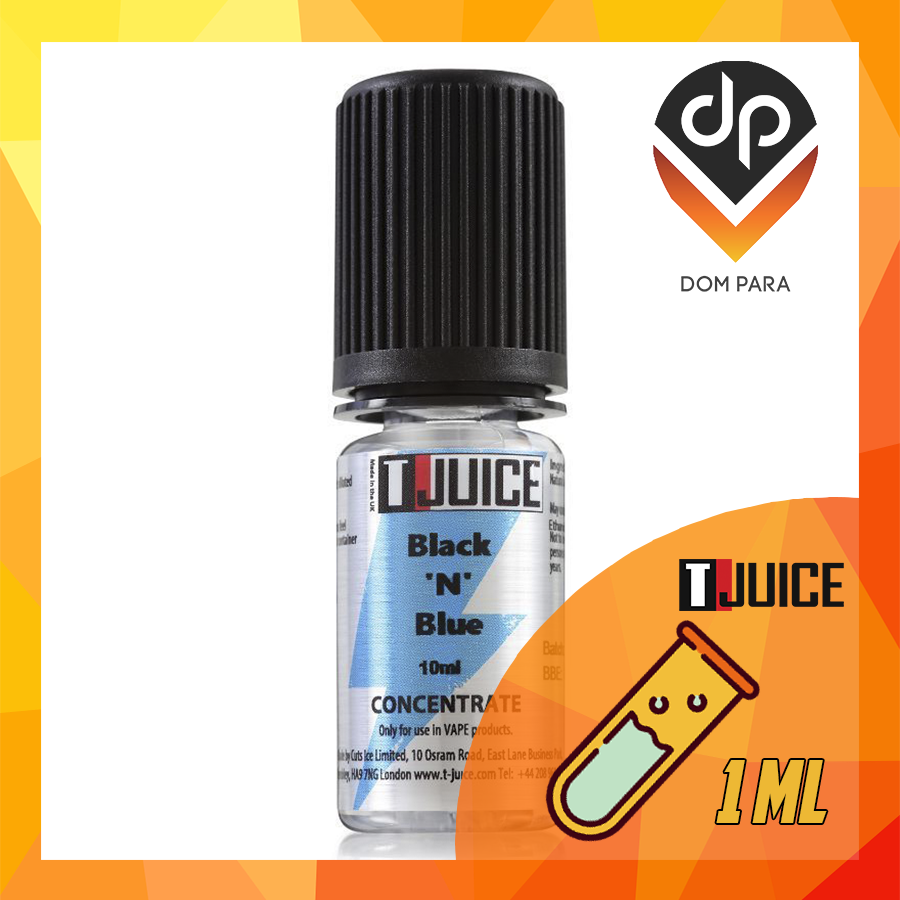 

Ароматизатор T-Juice Black `N` Blue | Черничный напиток с виноградом 1 мл