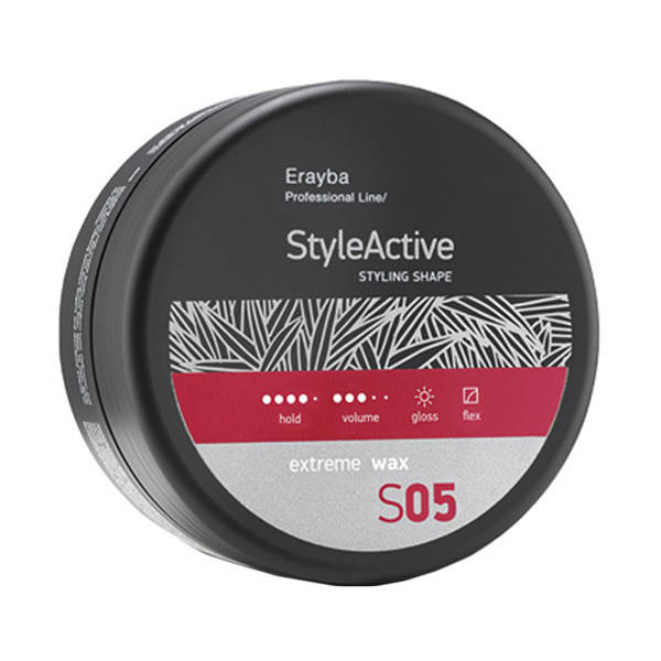 

Воск для волос сильной фиксации Erayba Style Active Styling Shape S05 Extreme Wax