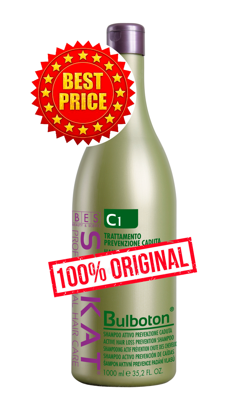 

Активный шампунь для профилактики выпадения волос Bes Silkat (Силкат) Bulboton С1 1000 мл