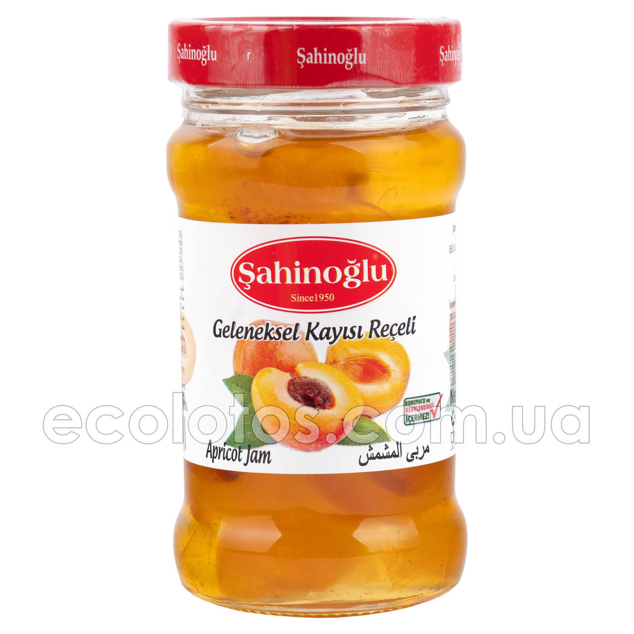 

Джем из абрикоса "Sahinoglu" 380 г, Турция