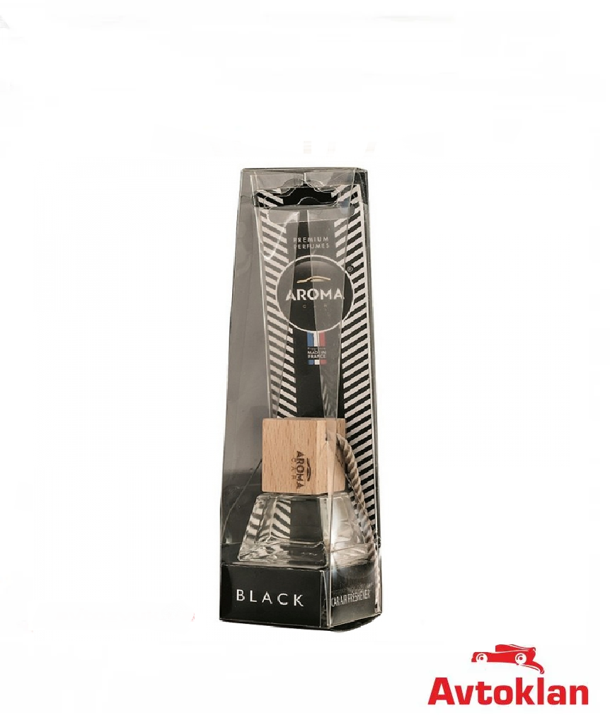 

Ароматизатор в машину пахучка для авто Aroma Prestige Wood BLACK запах бутылочка жидкий