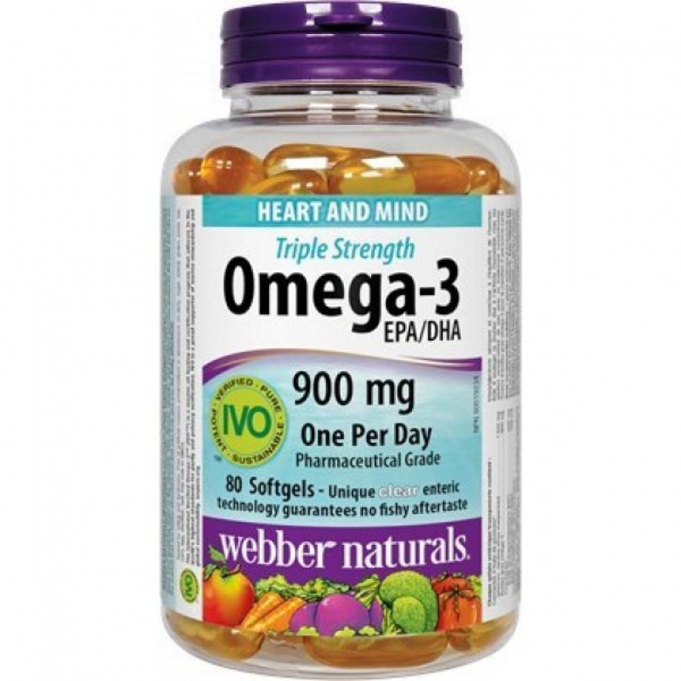 

Омега-3 Omega-3 900 mg 80 softgels