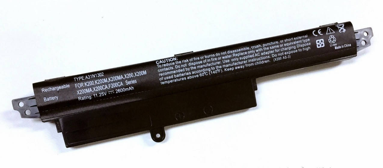 

Батарея для ноутбука Asus X200 (A31N1302 A31LM2H A3INI302 0B110-00240000M 0B110-00240100E)