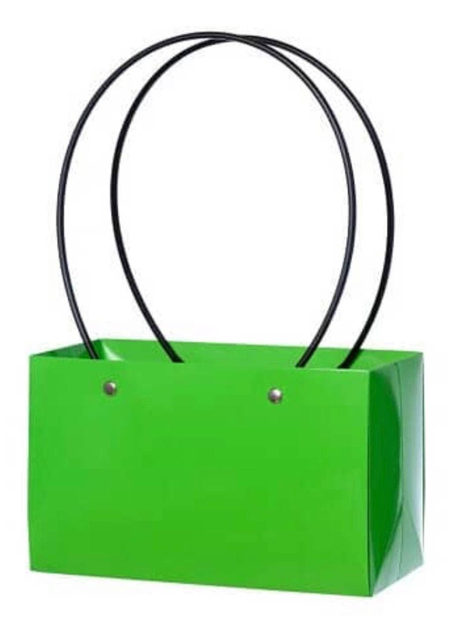 

Сумка для цветов большая влагостойкая, салатовая