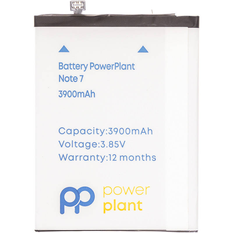 

Аккумулятор PowerPlant Xiaomi Redmi Note 7 (BN4A) 3900mAh