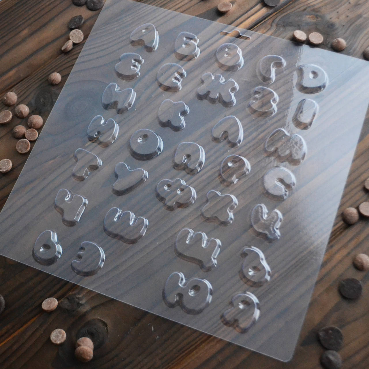 

Форма для заливки шоколада "Алфавит"