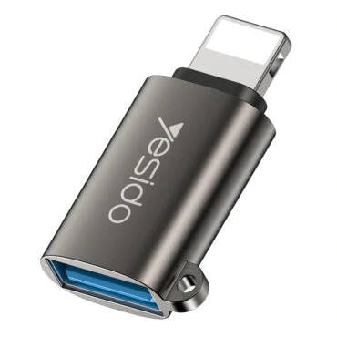 

Адаптер OTG Yesido GS14 lightning на USB