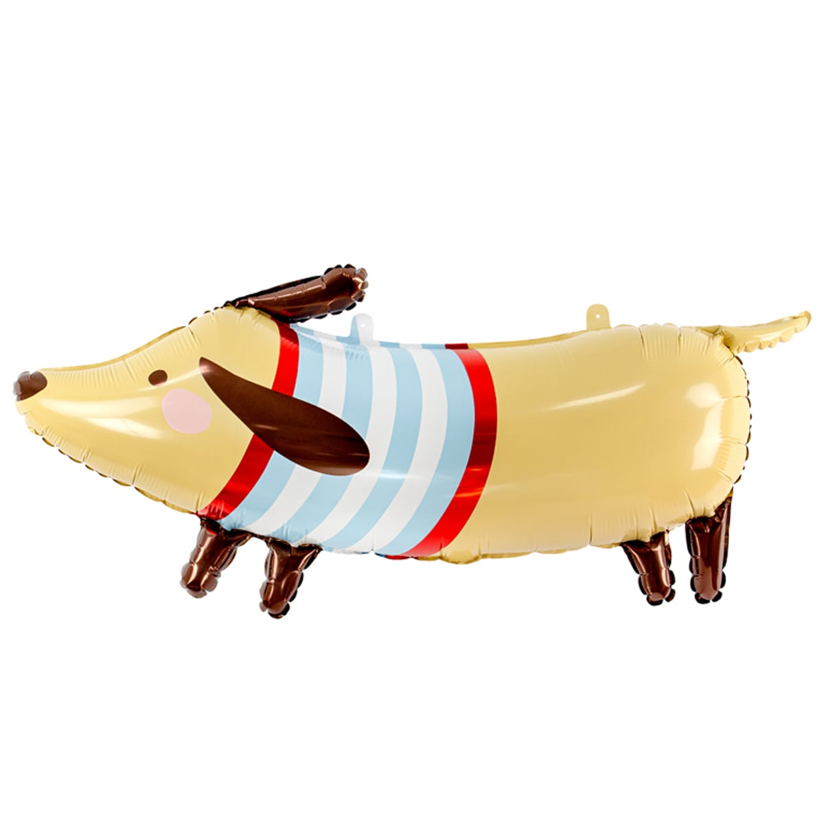 

Фольгированный шарик Party Deco (90х40 см) Собака такса, Разные цвета
