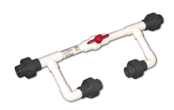 

Байпас для инжектора Вентури 1/2" с резьбовым соединением 1/2", DSFI-0412L