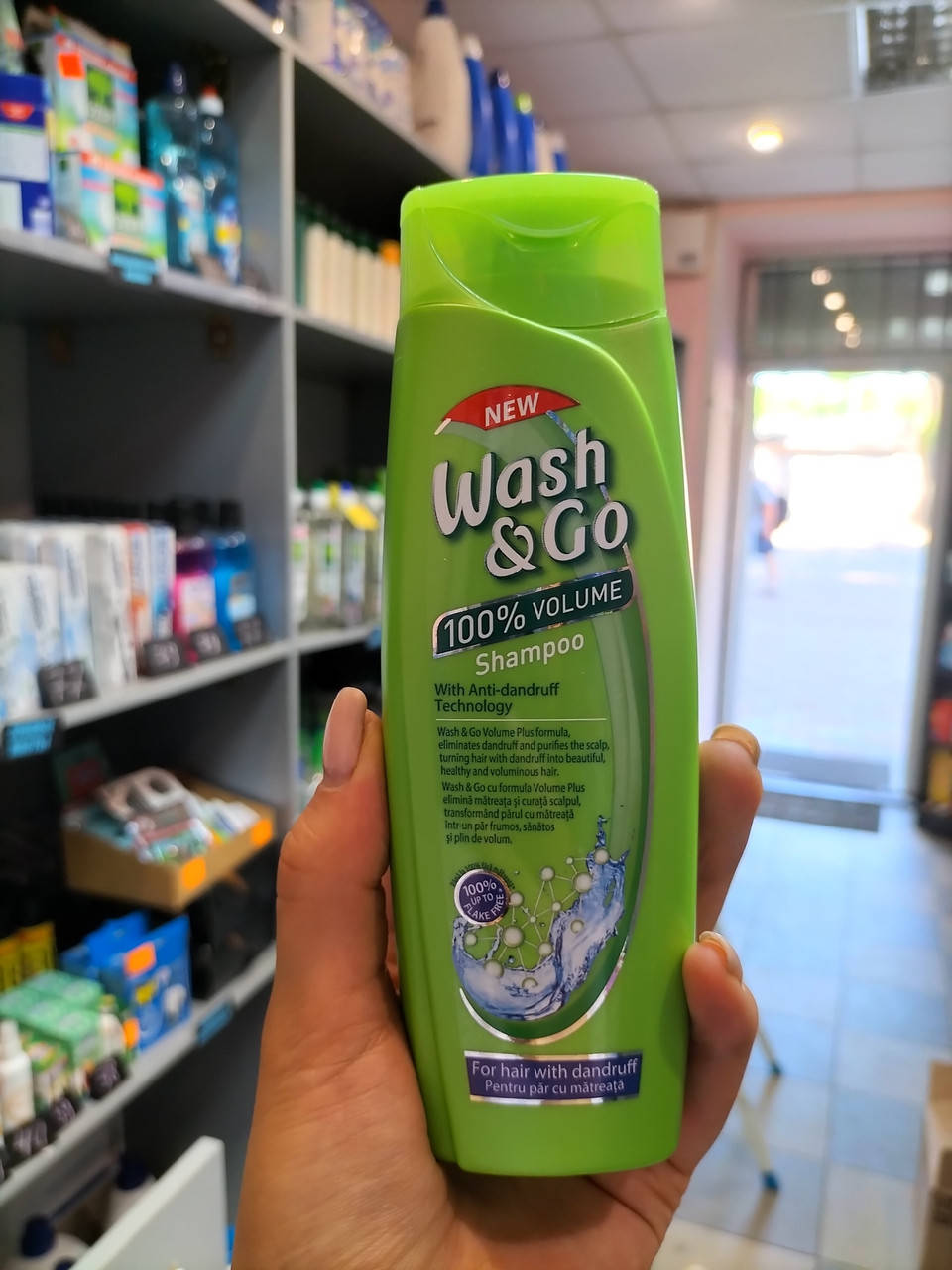 

Шампунь с технологией ZPT против перхоти Wash&Go Anti-dandruff 200мл