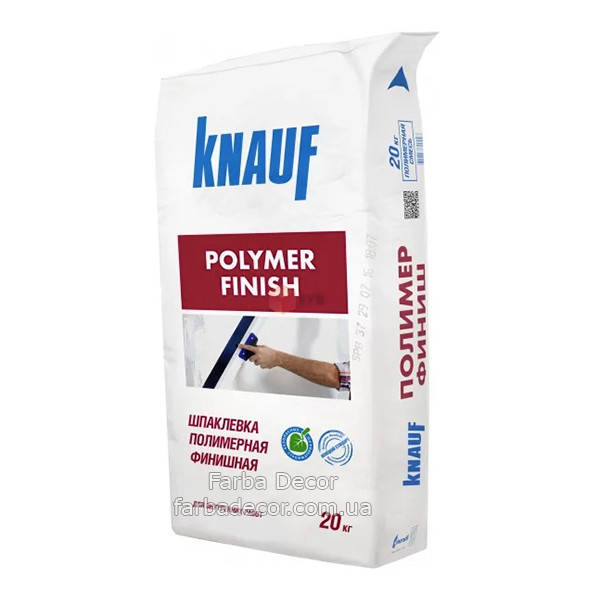 

Шпаклевка KNAUF Polymer Finish (Кнауф Полимер Финиш), 20 кг, Белый