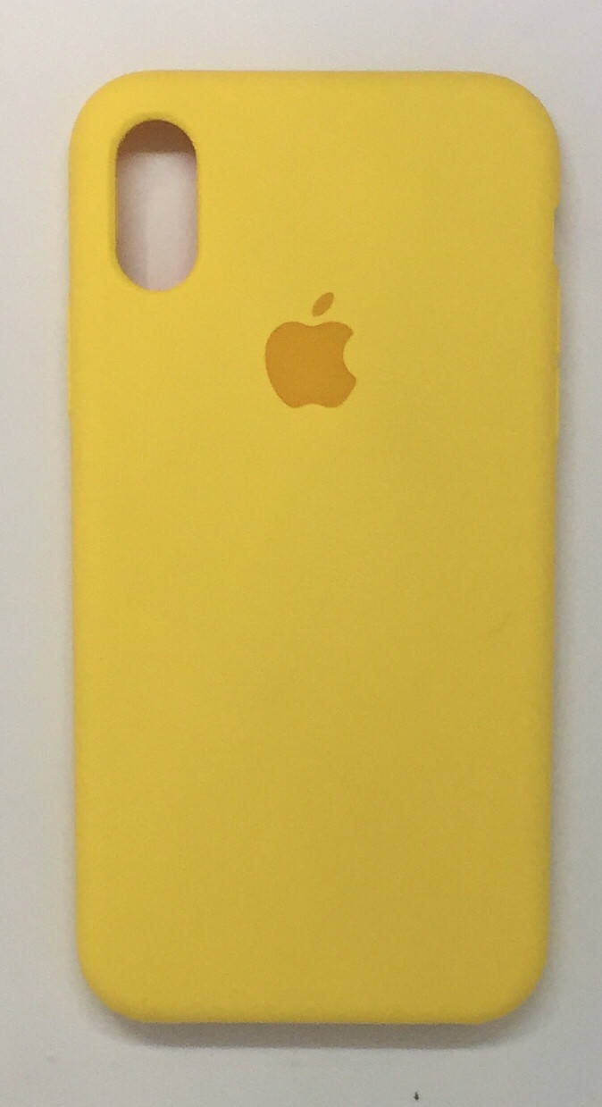 

Чехол Silicon iPhone Xr - "Желтый №4"