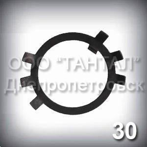 

Шайба 30 ГОСТ 11872-89 стопорная многолапчатая