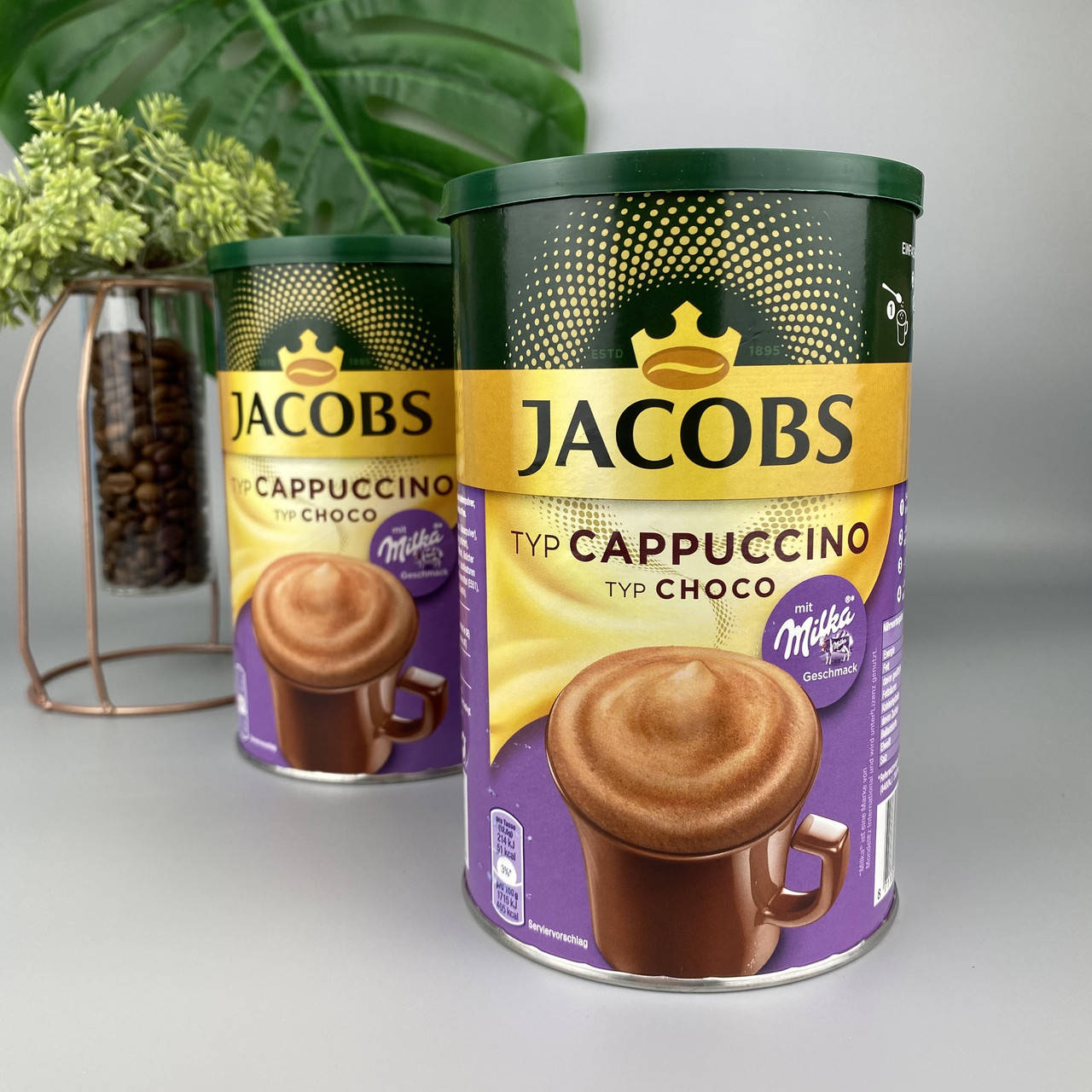 

Шоколадное капучино Милка Якобз Jacobs Milka 500 г в жб