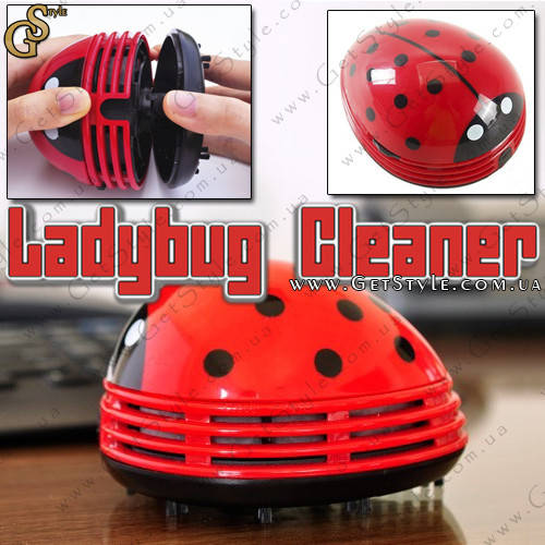

Мини пылесос - "Ladybug Cleaner" с батарейками