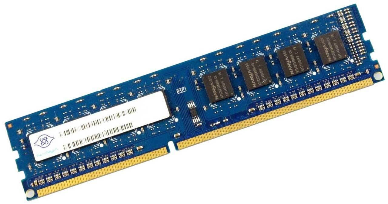 

Оперативная память Nanya DDR3 4GB 1600 MHz (NT4GC64B88B1NF-DI) Б/У