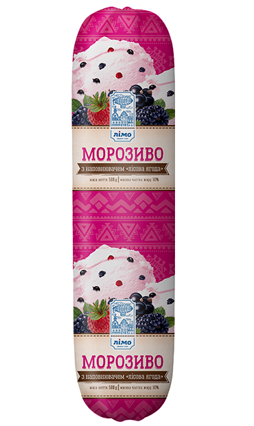 

Морозиво з наповнювачем «Лісова ягода» 500г