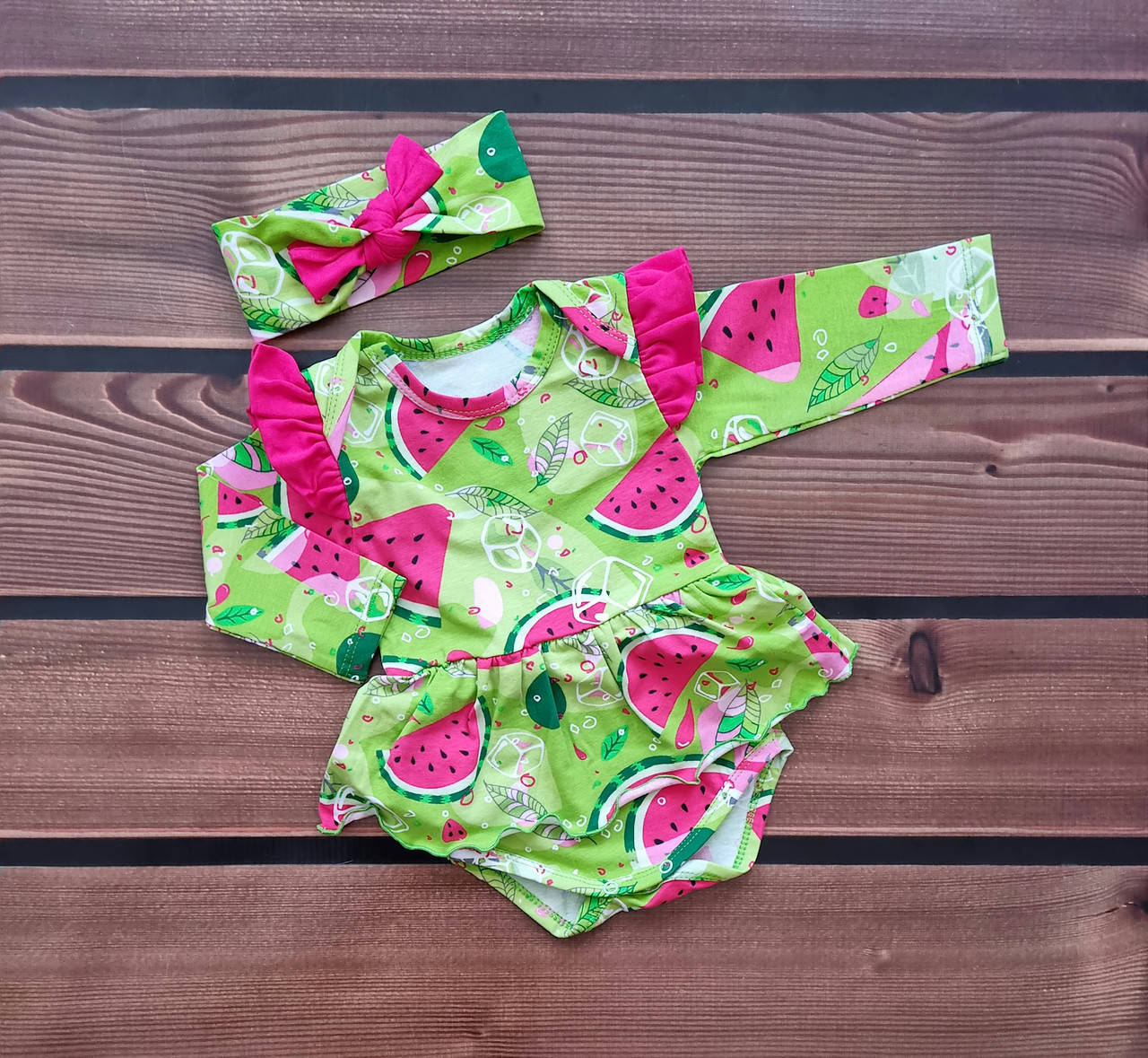 

Комплект для новорожденного 2-х предмет. (стрейч-кулир пенье)