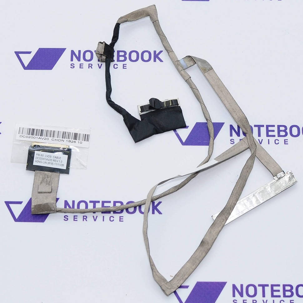 

Шлейф матрицы Asus X53U K53U K53Z K53TK DC02001AV20 DC02001AV10