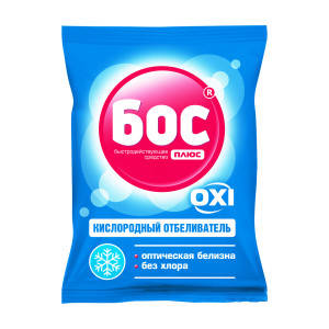 

Отбеливатель кислородный БОС Плюс OXI для белых тканей, 1 кг