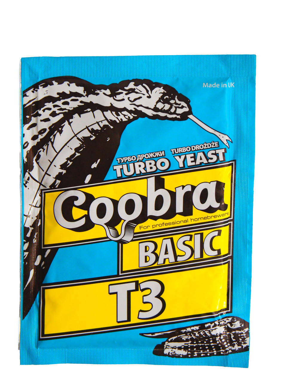

Cухие турбо дрожжи Coobra Basic T3 90 г