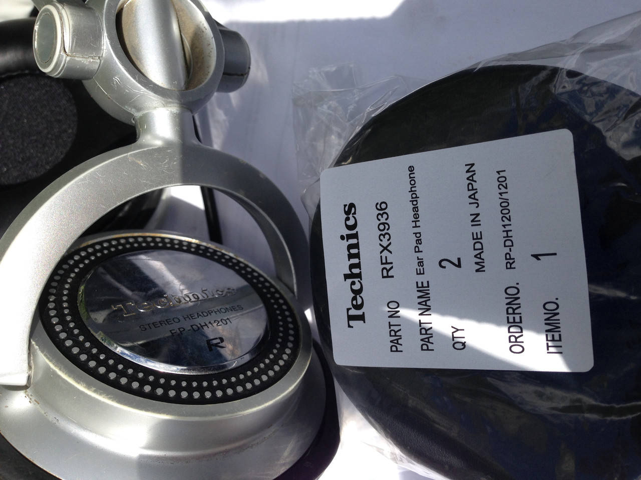 

Подушки RFX3936 (Амбушюры) для наушников Technics RP-DH1200, RP-DH1201, RP-DH1250