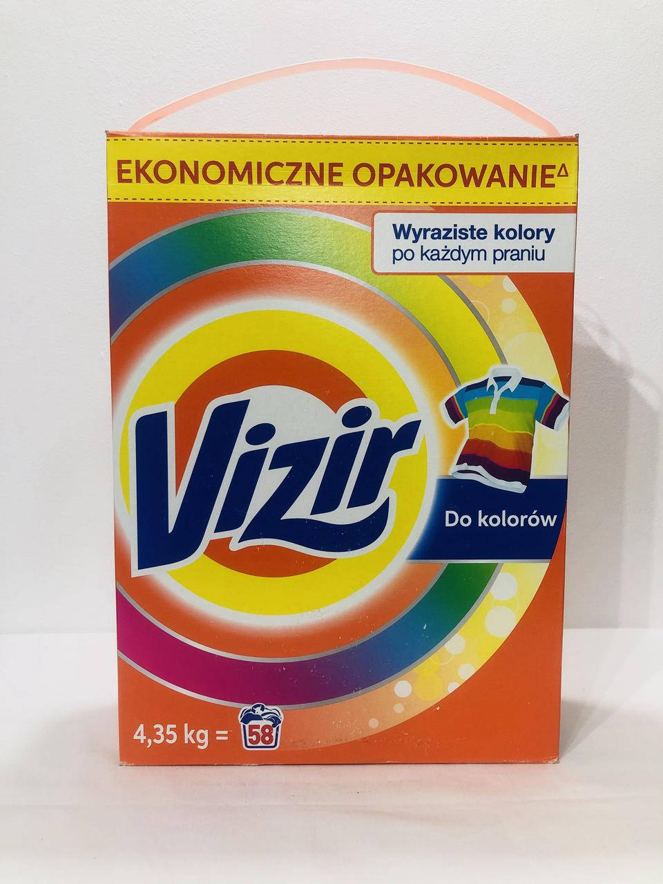 

Пральний порошок Vizir 4.35кг 56ст