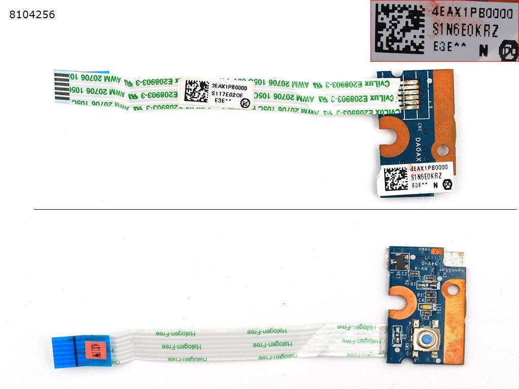

Кнопка включения с шлейфом для HP CQ42 G42 CQ62 G62 CQ56, 4EAX1PB0000