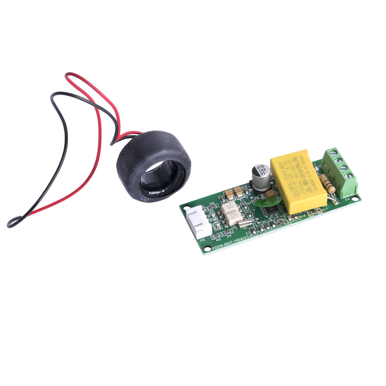 

Измерительная панель PZEM-004T с ТТ (Peacefair) 80-260VAC, 100A PeaceFair