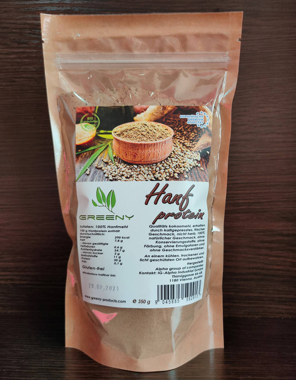 

Конопляный протеин