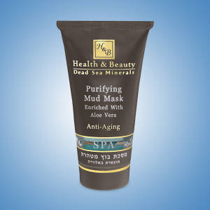 

Маска для лица Health&Beauty очищающая грязевая с Алое Вера 150 мл.